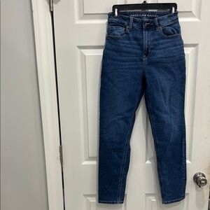 American Eagle Outfitters High Rise Blue Jeans